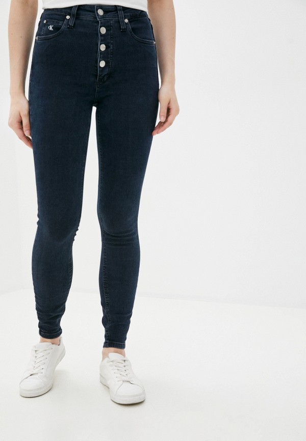 

Джинсы Calvin Klein Jeans, Синий, HIGH RISE SUPER SKINNY