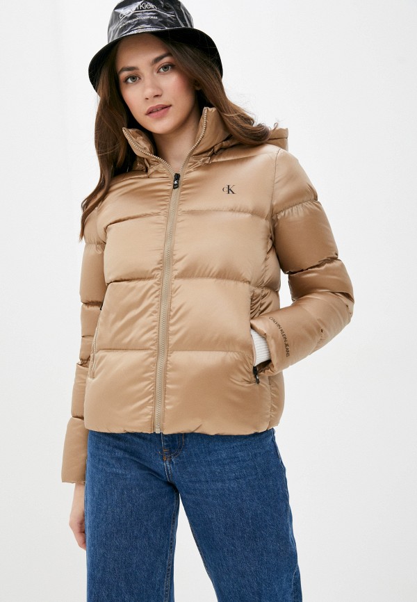 

Пуховик Calvin Klein Jeans, Золотой