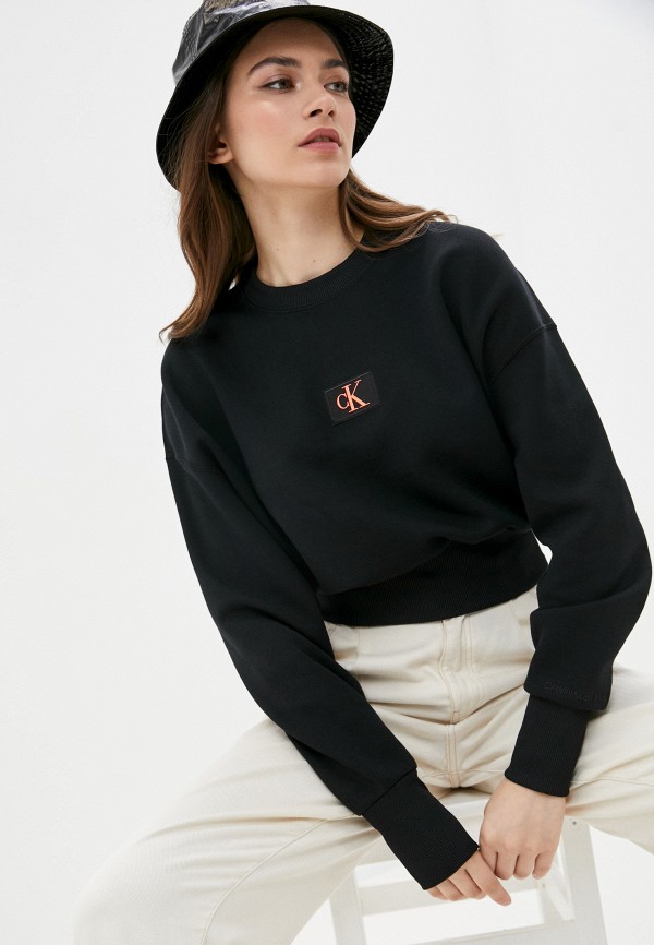 

Свитшот Calvin Klein Jeans, Черный