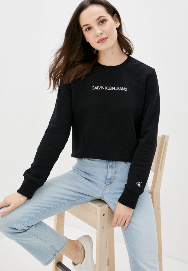 

Свитшот Calvin Klein Jeans, Черный