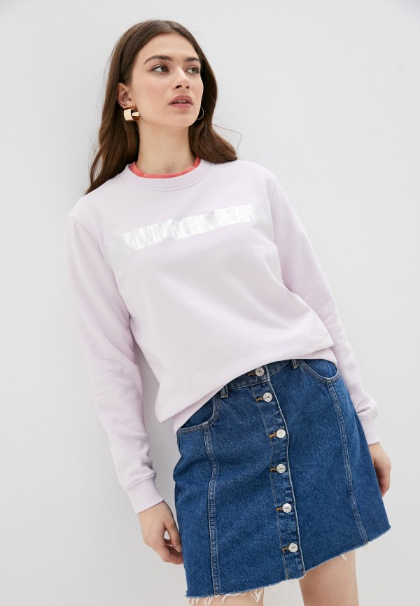 

Свитшот Calvin Klein Jeans, Фиолетовый
