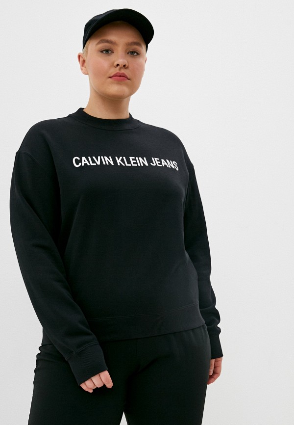 

Свитшот Calvin Klein Jeans, Черный, Calvin Klein Jeans CA939EWJTIA9