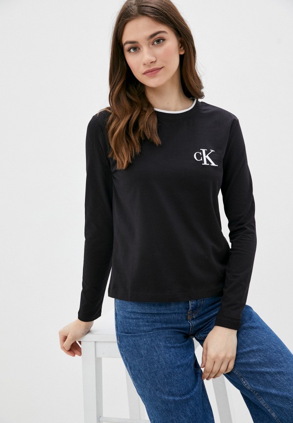 

Лонгслив Calvin Klein Jeans, Черный, Calvin Klein Jeans CA939EWJTID0