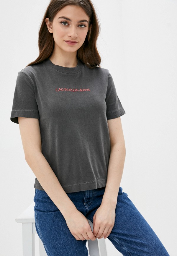 

Футболка Calvin Klein Jeans, Серый