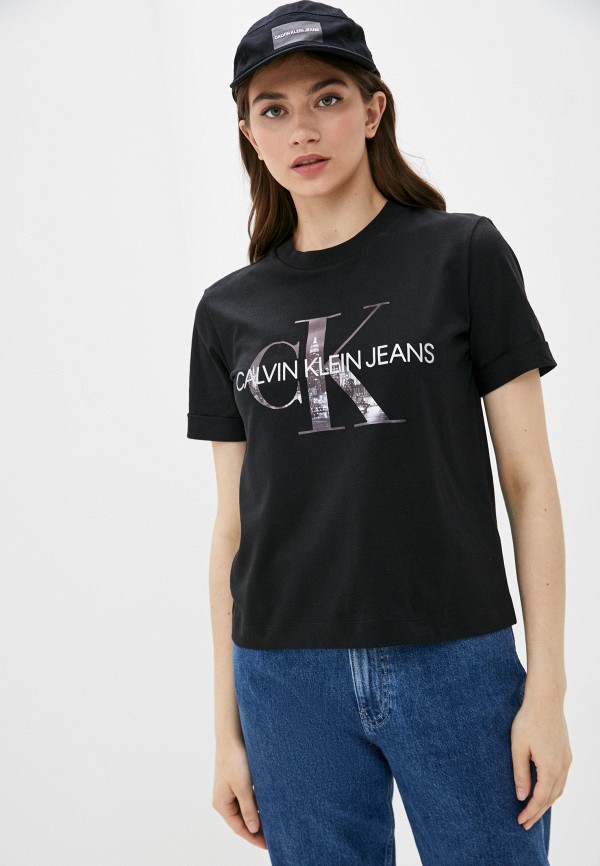 

Футболка Calvin Klein Jeans, Черный