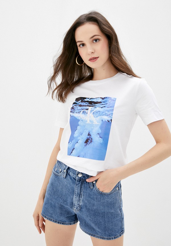 

Футболка Calvin Klein Jeans, Белый