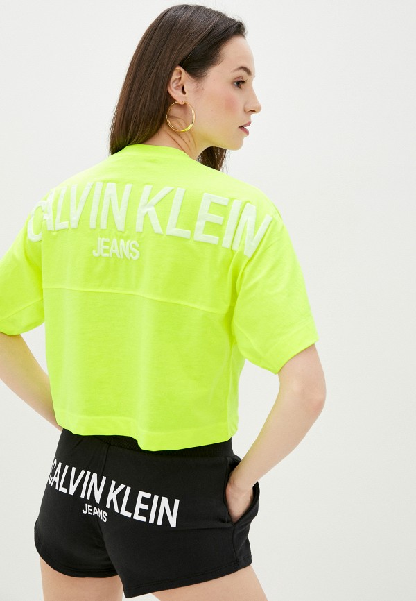 

Футболка Calvin Klein Jeans, Желтый, Calvin Klein Jeans CA939EWJTIG7