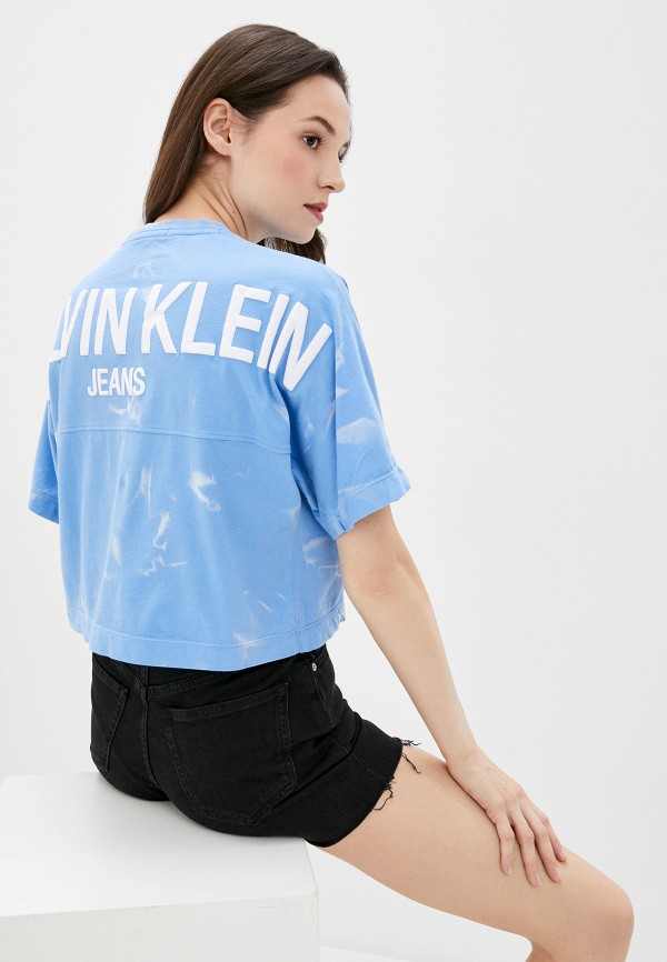 

Футболка Calvin Klein Jeans, Голубой