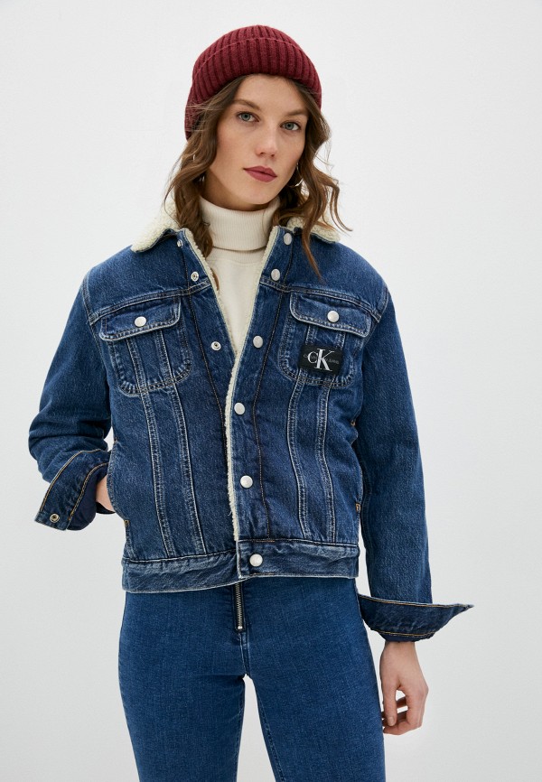 

Куртка джинсовая Calvin Klein Jeans, Синий, Calvin Klein Jeans CA939EWKRQT3