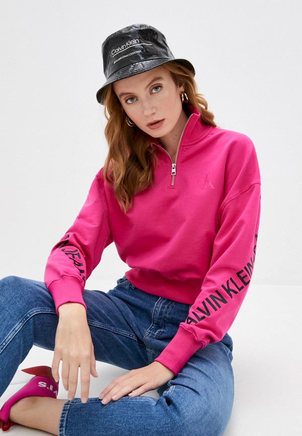 

Олимпийка Calvin Klein Jeans, Розовый, Calvin Klein Jeans CA939EWKRRJ3