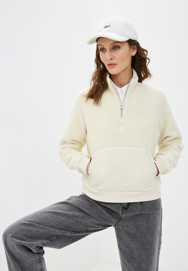 

Олимпийка Calvin Klein Jeans, Белый, Calvin Klein Jeans CA939EWKRRJ5