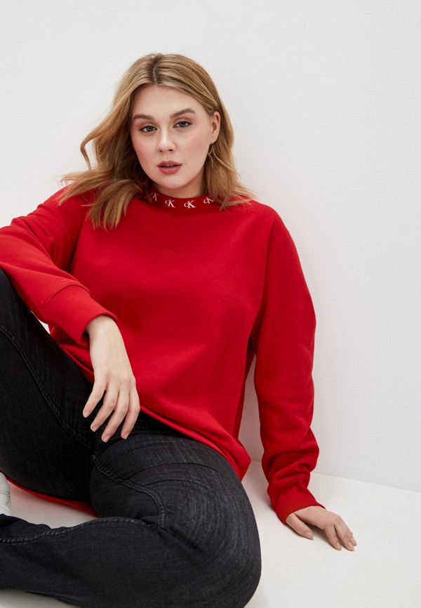 

Свитшот Calvin Klein Jeans, Красный, Calvin Klein Jeans CA939EWKRRL2
