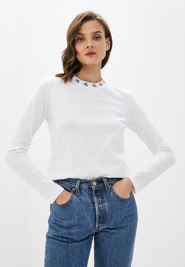 

Лонгслив Calvin Klein Jeans, Белый