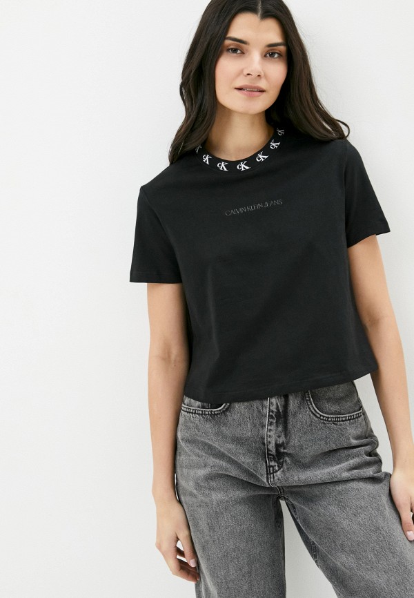 

Футболка Calvin Klein Jeans, Черный, Calvin Klein Jeans CA939EWKRRP3