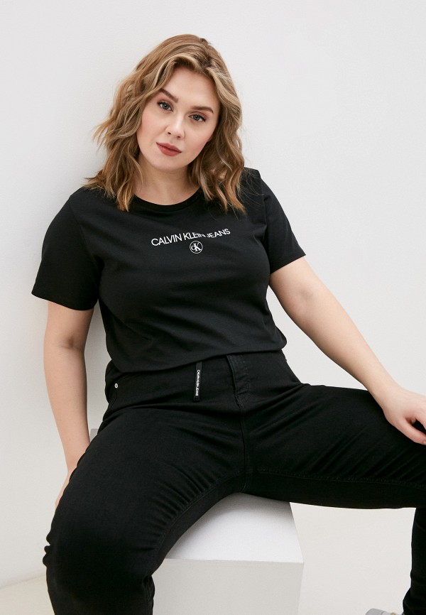 

Футболка Calvin Klein Jeans, Черный, Calvin Klein Jeans CA939EWKRRP6