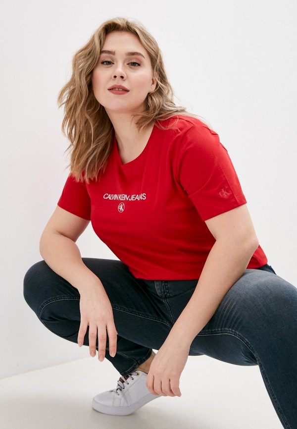

Футболка Calvin Klein Jeans, Красный