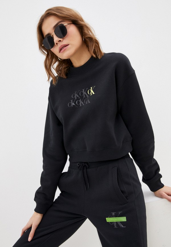 

Свитшот Calvin Klein Jeans, Черный, Calvin Klein Jeans CA939EWLRKT9