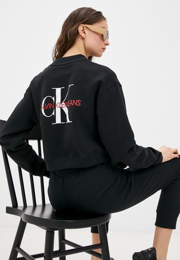 

Свитшот Calvin Klein Jeans, Черный