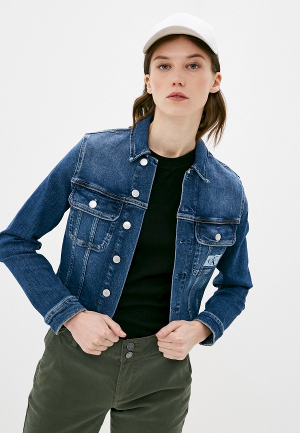 

Куртка джинсовая Calvin Klein Jeans, Синий