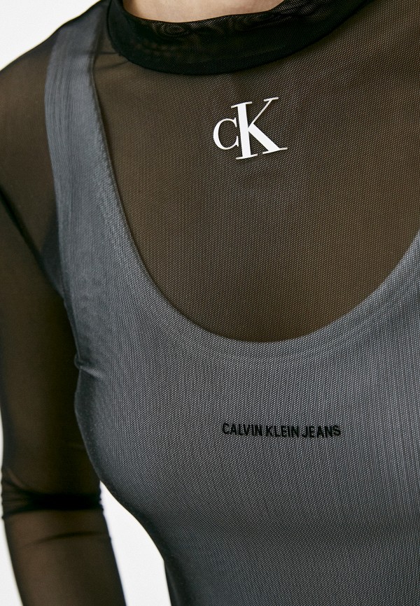 

Лонгслив Calvin Klein Jeans, Черный