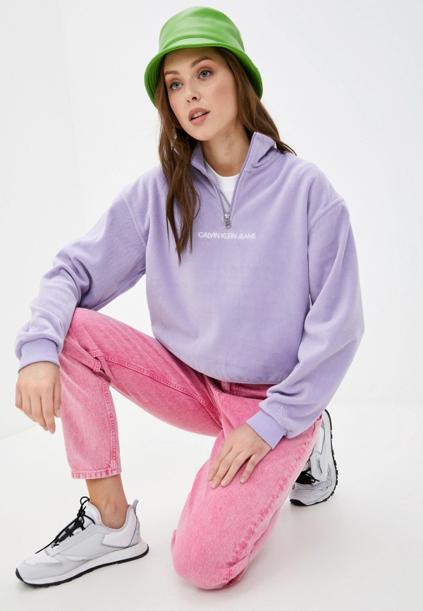 

Олимпийка Calvin Klein Jeans, Фиолетовый
