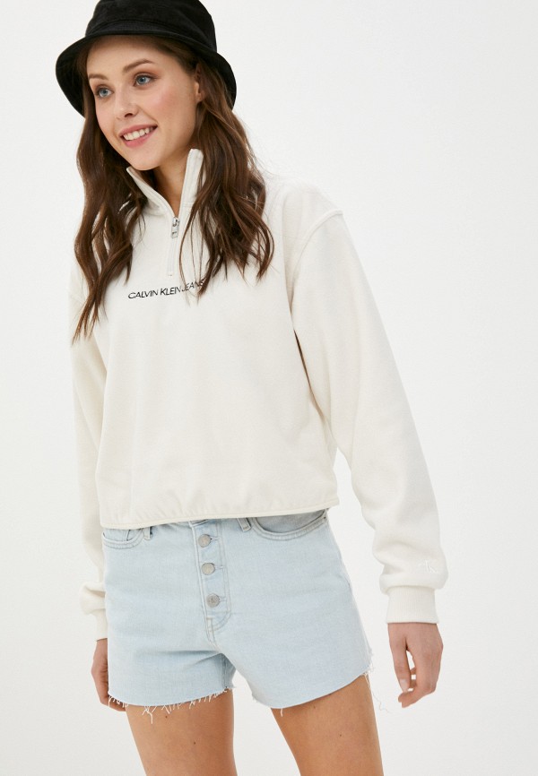 

Олимпийка Calvin Klein Jeans, Бежевый, Calvin Klein Jeans CA939EWMOSA6