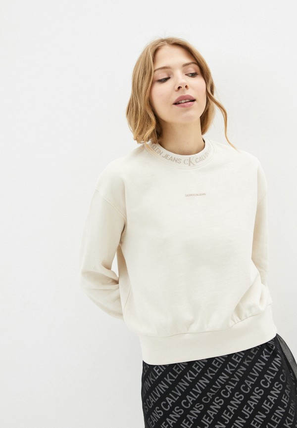 

Свитшот Calvin Klein Jeans, Бежевый
