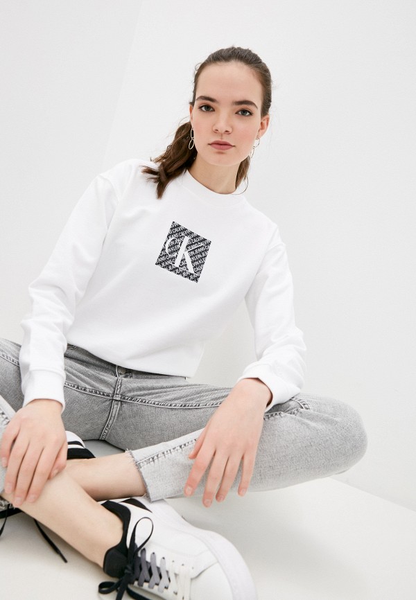 

Свитшот Calvin Klein Jeans, Белый, Calvin Klein Jeans CA939EWMOSD3