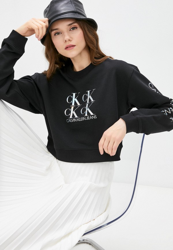 

Свитшот Calvin Klein Jeans, Черный