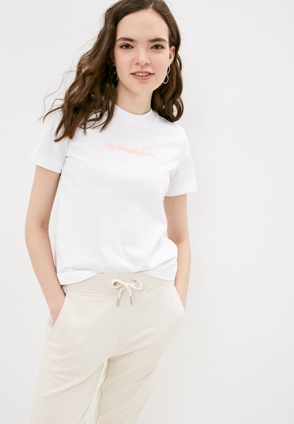 

Футболка Calvin Klein Jeans, Белый
