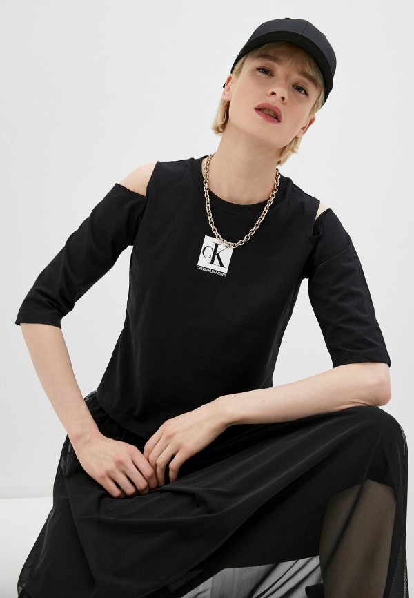 

Лонгслив Calvin Klein Jeans, Черный