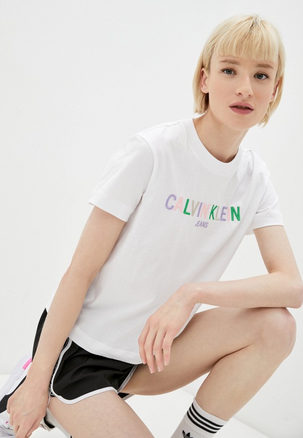 

Футболка Calvin Klein Jeans, Белый