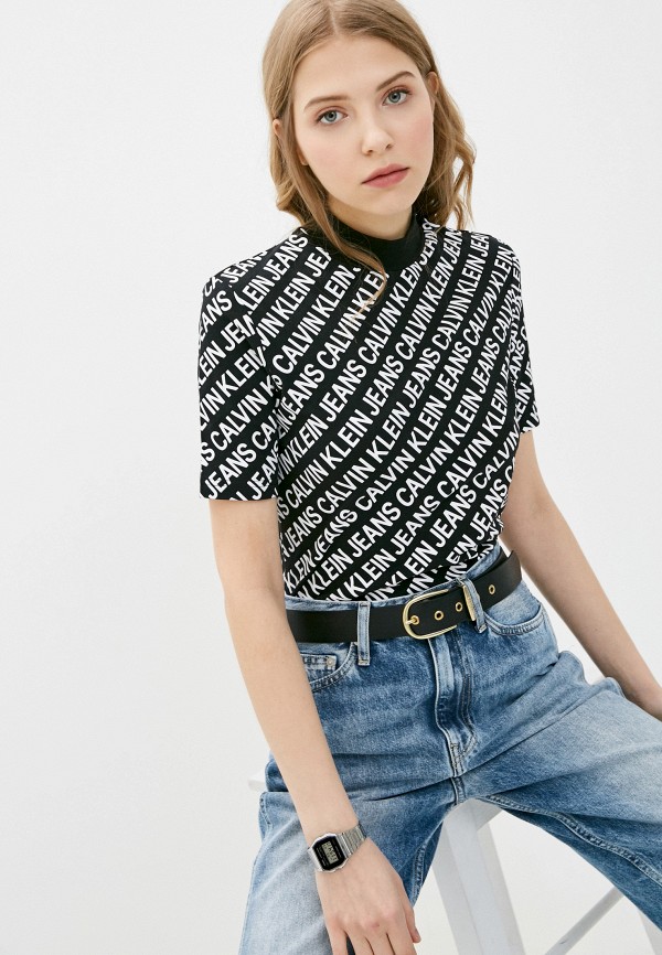 

Футболка Calvin Klein Jeans, Черный, Calvin Klein Jeans CA939EWMOSI8