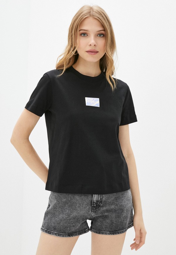 

Футболка Calvin Klein Jeans, Черный, Calvin Klein Jeans CA939EWMOSK4