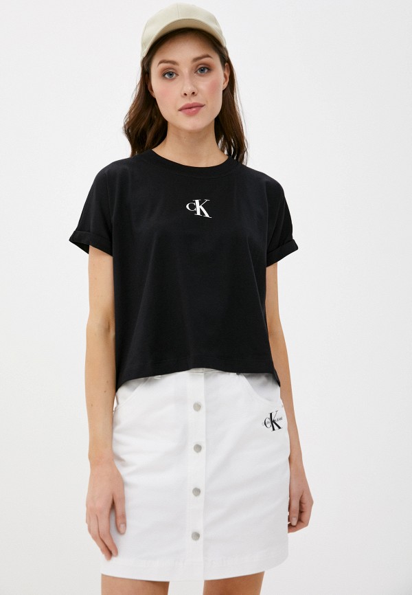 

Футболка Calvin Klein Jeans, Черный, Calvin Klein Jeans CA939EWMOSL5