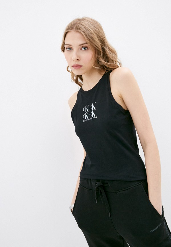

Майка Calvin Klein Jeans, Черный