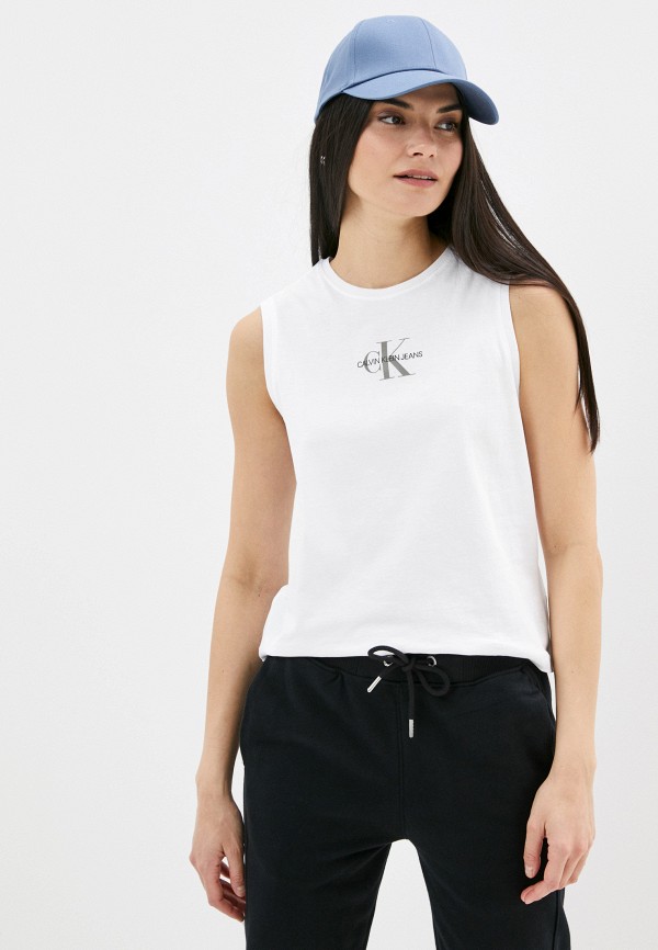 

Майка Calvin Klein Jeans, Белый