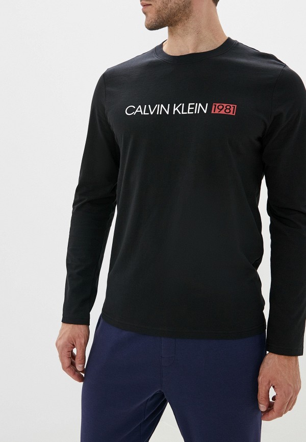 

Лонгслив домашний Calvin Klein Underwear, Черный