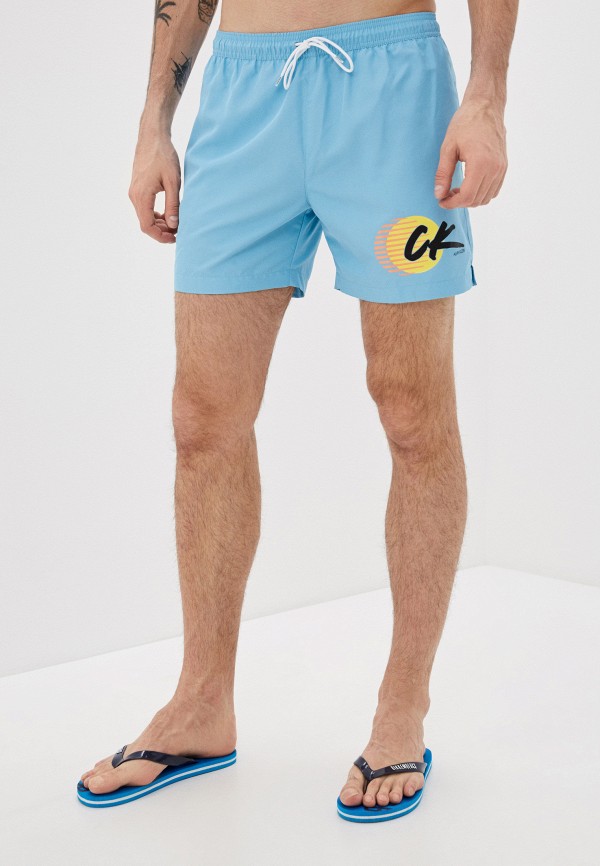 

Шорты для плавания Calvin Klein Underwear, Голубой, Calvin Klein Underwear CA994EMHVMB1