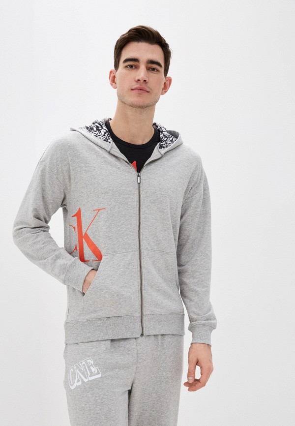 

Толстовка домашняя Calvin Klein Underwear, Серый, Calvin Klein Underwear CA994EMHVMH9