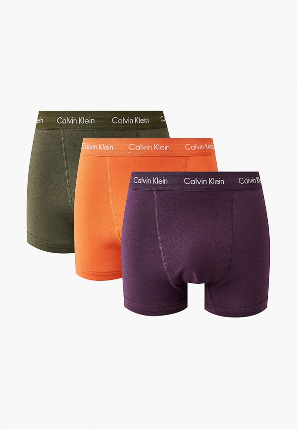 

Трусы 3 шт. Calvin Klein Underwear, Разноцветный, Trunk