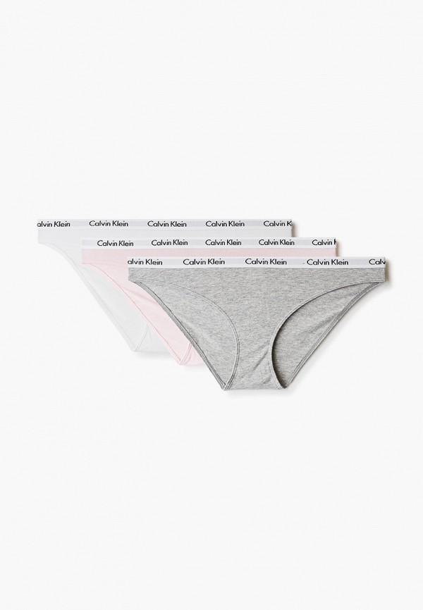 

Трусы 3 шт. Calvin Klein Underwear, Белый;розовый;серый, Calvin Klein Underwear CA994EWHVMS7