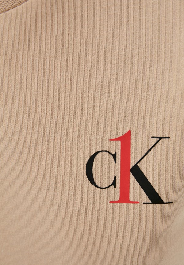 

Футболка домашняя Calvin Klein Underwear, Бежевый