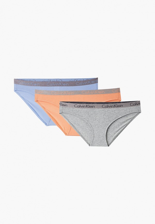 

Трусы 3 шт. Calvin Klein Underwear, Голубой;коралловый;серый, Calvin Klein Underwear CA994EWLRNO5
