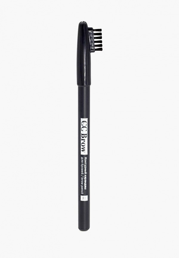 

Карандаш для бровей CC Brow, Серый, Контурный brow pencil СС Brow, цвет 02 (серо-коричневый)