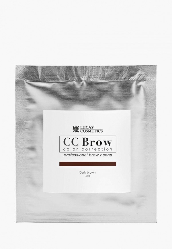 

Хна для бровей CC Brow, Коричневый, в саше (темно-коричневый), 5 гр