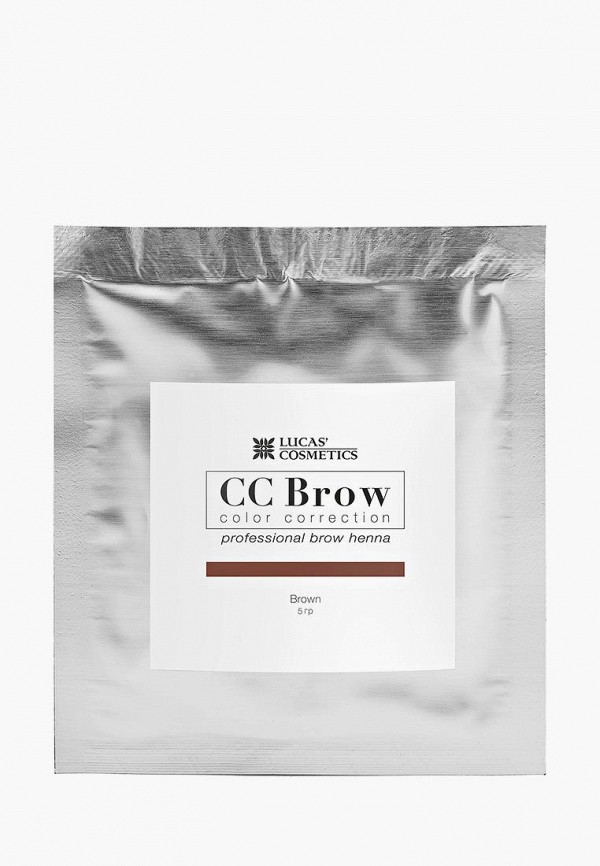 Хна для бровей CC Brow в саше (коричневый), 5 гр