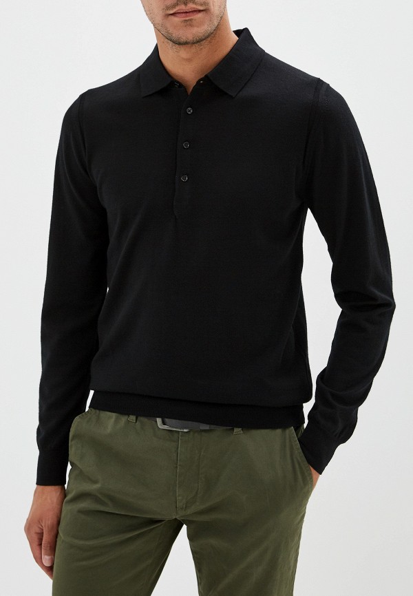 

Поло CC Collection Corneliani, Черный