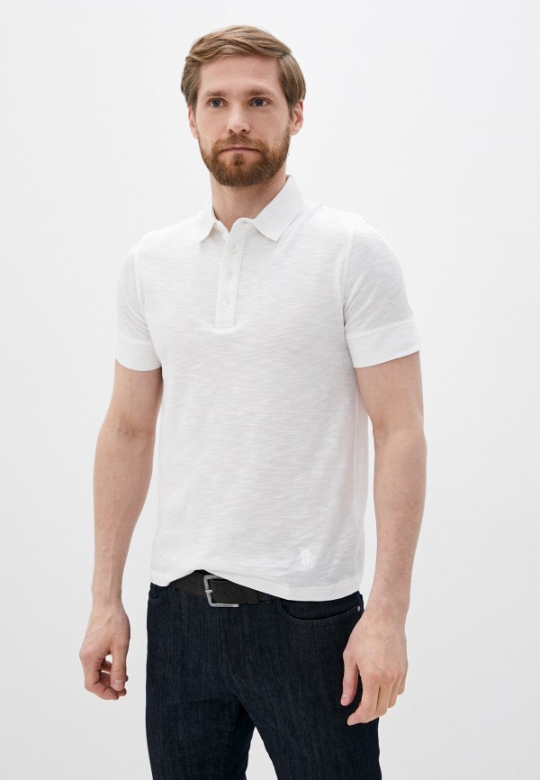 

Поло CC Collection Corneliani, Белый