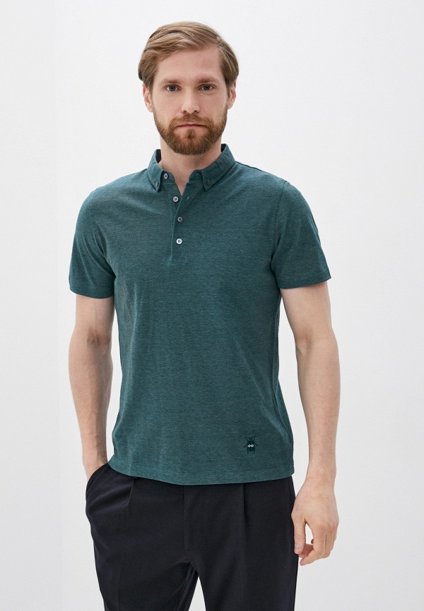 

Поло CC Collection Corneliani, Зеленый